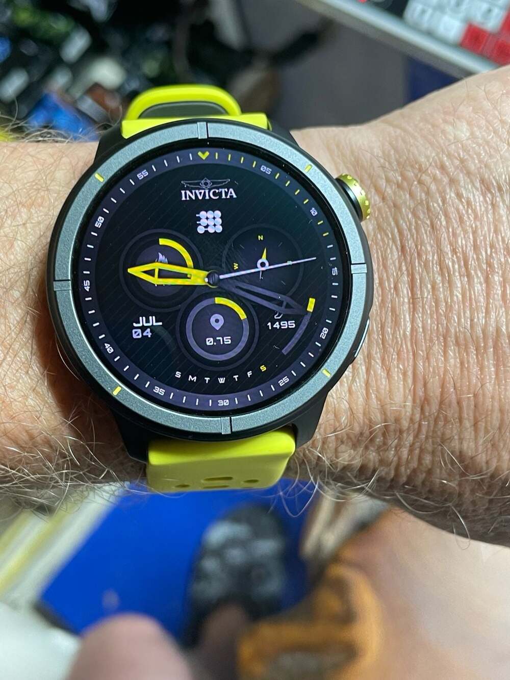 Invicta I-Tech 2 Pro Unisex Watch - 46mm, Yellow (ITECH-006)